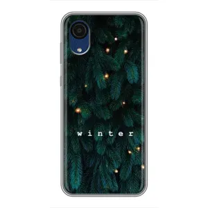 Новорічні, Святкові Чохли для Samsung Galaxy A03 Core - 2024 год (Winter)