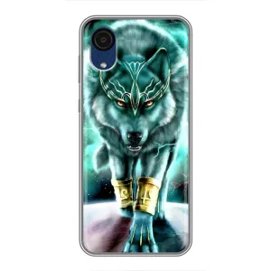 Захисні чохли для Samsung Galaxy A03 Core (AlphaPrint) (ХІТ продаж) ВОВК (Яскравий вовк)