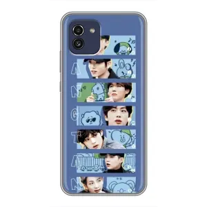 Чохли BTS для Samsung Galaxy A03 (A035) (AlphaPrint) (Bangtan)