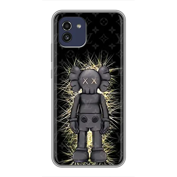 Чохол з принтом «Bearbrick LV» для Samsung Galaxy A03 (A035) Чохол з принтом «Bearbrick LV» для Samsung Galaxy A03 (A035)