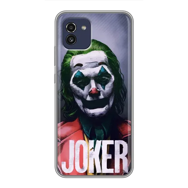 Чохол з принтом «Джокер» для Samsung Galaxy A03 (A035)