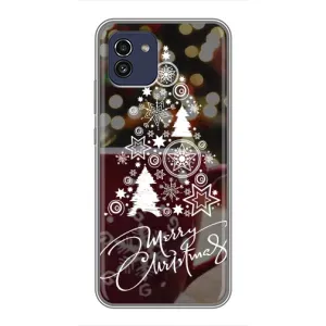 Різдвяні Чохли для Samsung Galaxy A03 (A035) (VPrint) (Ялинка яскрава)