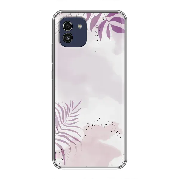 Чехол с принтом «Фиолетовые листья» для Samsung Galaxy A03 (A035) Чехол с принтом «Фиолетовые листья» для Samsung Galaxy A03 (A035)