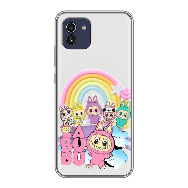 Чохол з принтом «Фон Лабубу» для Samsung Galaxy A03 (A035)