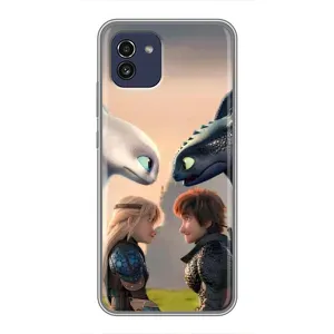 Чохол як приборкати дракона на Samsung Galaxy A03 (A035) (Гикавка і Астрід)