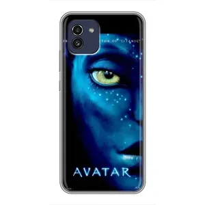 Чохли з фільму АВАТАР для Samsung Galaxy A03 (A035) (AlphaPrint) (око Аватара)