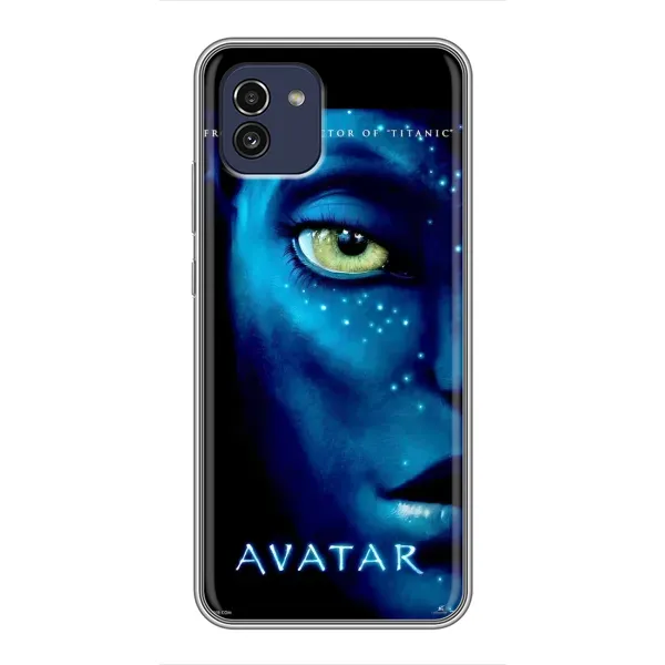 Чехол с принтом «глаз Аватара» для Samsung Galaxy A03 (A035)
