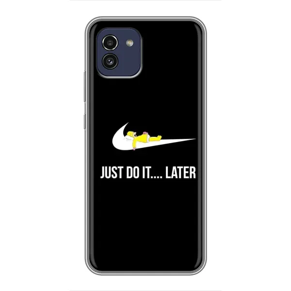 Чохол з принтом «Гомер Later» для Samsung Galaxy A03 (A035) Чохол з принтом «Гомер Later» для Samsung Galaxy A03 (A035)