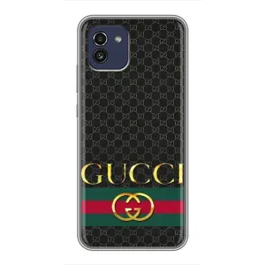 Чехлы ГУЧЧИ для Самсунг А03 (AlphaPrint) (Gucci оригинал)