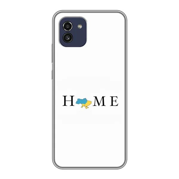 Чохол з принтом «Home» для Samsung Galaxy A03 (A035) Чохол з принтом «Home» для Samsung Galaxy A03 (A035)