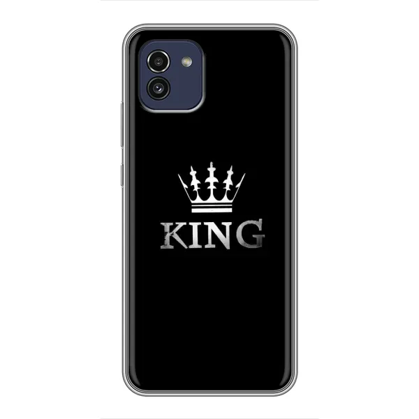 Чохол з принтом «KING» для Samsung Galaxy A03 (A035)