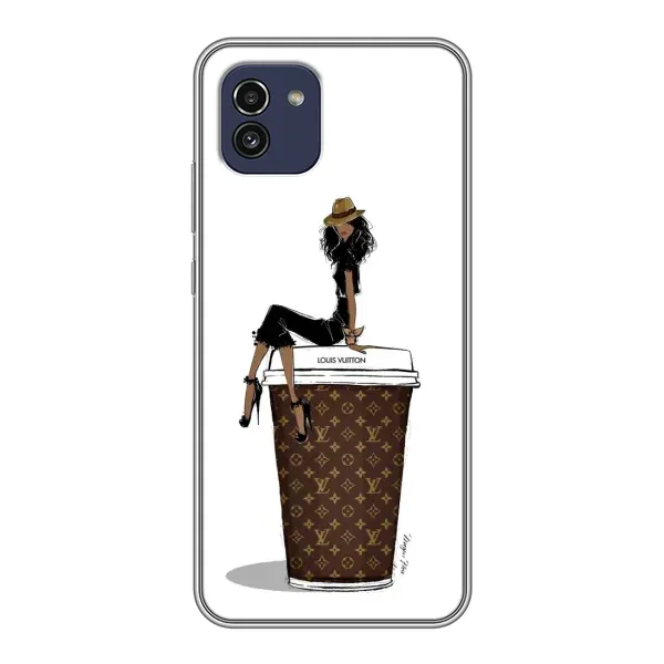 Чохол з принтом «кава LOUIS VUITTON» для Samsung Galaxy A03 (A035) Чохол з принтом «кава LOUIS VUITTON» для Samsung Galaxy A03 (A035)
