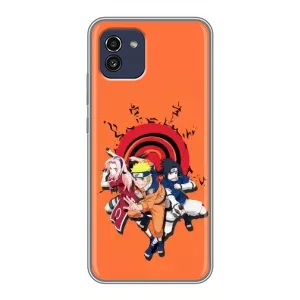 Naruto Anime Чохли для Самсунг Ґелексі А03 (А035) (AlphaPrint) (команда Наруто)