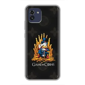 Чехлы для Samsung Galaxy A03 (A035) - Скрудж МакДак Louis Vuitton (PREMIUMPrint) (Король денег)