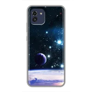 Космічні Чохли для Самсунг Ґелексі А03 (А035) (VPrint) (Космічний вид)