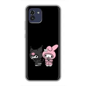 Чохол з кроликом Куромі на Samsung Galaxy A03 (A035) (Куромі і Мелоді)