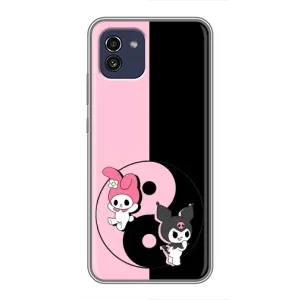 Чохол з кроликом Куромі на Samsung Galaxy A03 (A035) (Куромі Інь Янь)