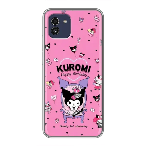 Чохол з принтом «KUROMI» для Samsung Galaxy A03 (A035) Чохол з принтом «KUROMI» для Samsung Galaxy A03 (A035)