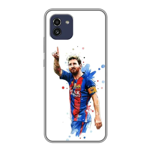 Чохол з принтом «Лео Мессі» для Samsung Galaxy A03 (A035) Чохол з принтом «Лео Мессі» для Samsung Galaxy A03 (A035)