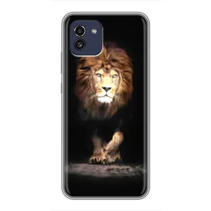 Чохол з картинкою ЛЕВ для Samsung Galaxy A03 (A035) (VPrint) (Лев)