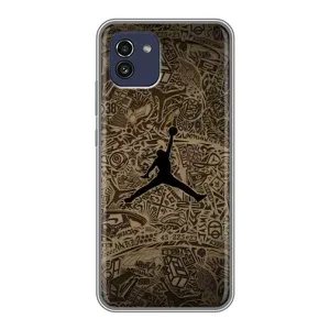 Чохли для Samsung Galaxy A03 (A035) - з картинкою JORDAN (AlphaPrint) (Logo Jordan)