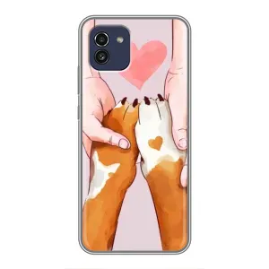 Чохли з собаками для Samsung Galaxy A03 (A035) (VPrint) (Любовь до собак)