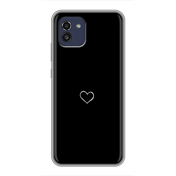 Чохол з принтом «Маленьке сердечко» для Samsung Galaxy A03 (A035) Чохол з принтом «Маленьке сердечко» для Samsung Galaxy A03 (A035)