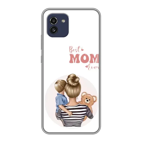 Чохол з принтом «Мама і син» для Samsung Galaxy A03 (A035) Чохол з принтом «Мама і син» для Samsung Galaxy A03 (A035)