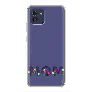 Чохли для мами на Samsung Galaxy A03 (A035) (Мама в квітах)