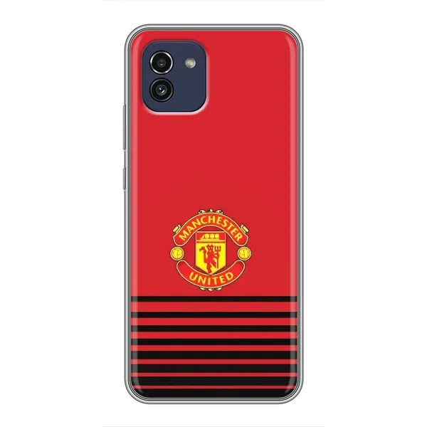 Чехол с принтом «manchester united» для Samsung Galaxy A03 (A035)