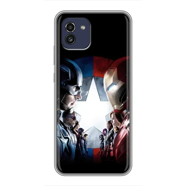 Чехол с принтом «Марвел стайл» для Samsung Galaxy A03 (A035) Чехол с принтом «Марвел стайл» для Samsung Galaxy A03 (A035)