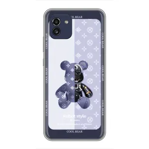 Круті Чохли Луі Віттон для Samsung Galaxy A03 (A035) (AlphaPrint) (Медведик LV)