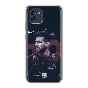 Чехлы Месси для Samsung Galaxy A03 (A035) (AlphaPrint) (Месси 10)