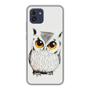 Чохол з пташками на Samsung Galaxy A03 (A035) (VPrint) (Мила Сова)