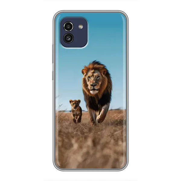 Чохол з принтом «Мусафа та Сімба» для Samsung Galaxy A03 (A035) Чохол з принтом «Мусафа та Сімба» для Samsung Galaxy A03 (A035)
