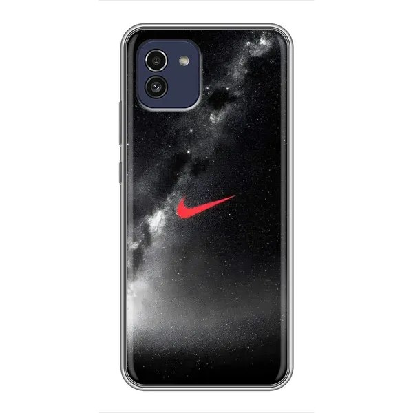 Чохол з принтом «Найк червоний» для Samsung Galaxy A03 (A035) Чохол з принтом «Найк червоний» для Samsung Galaxy A03 (A035)