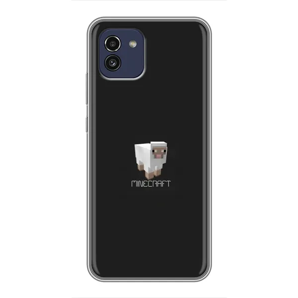 Чехол с принтом «Овечка Майнкрафт» для Samsung Galaxy A03 (A035) Чехол с принтом «Овечка Майнкрафт» для Samsung Galaxy A03 (A035)