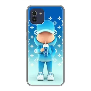 Круті Чохли Луі Віттон для Samsung Galaxy A03 (A035) (AlphaPrint) (Хлопець LV)