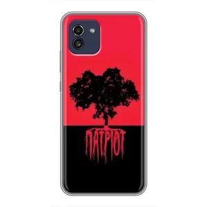Украинские Чехлы для Samsung Galaxy A03 (A035) с картинкой УПА (AlphaPrint) (Патріот)