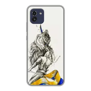 Чохли (Доброго вечора, ми за України) для Самсунг Ґелексі А03 (А035) (AlphaPrint) (Перемога)