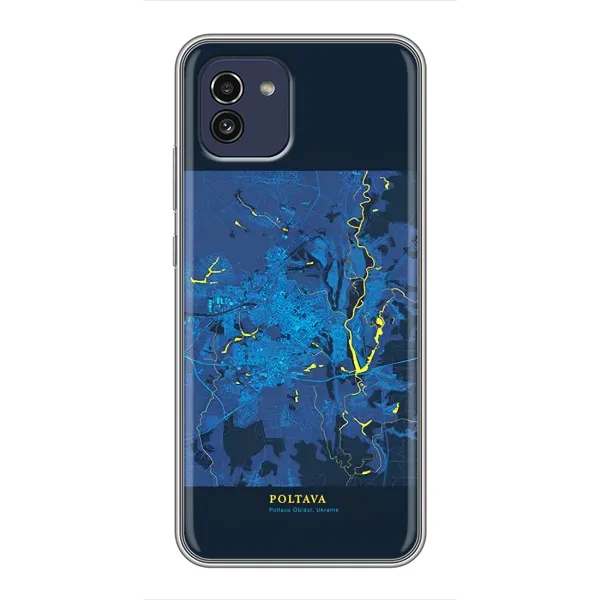 Чохол з принтом «Полтава» для Samsung Galaxy A03 (A035)