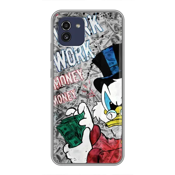 Чохол з принтом «Работа Работа» для Samsung Galaxy A03 (A035)