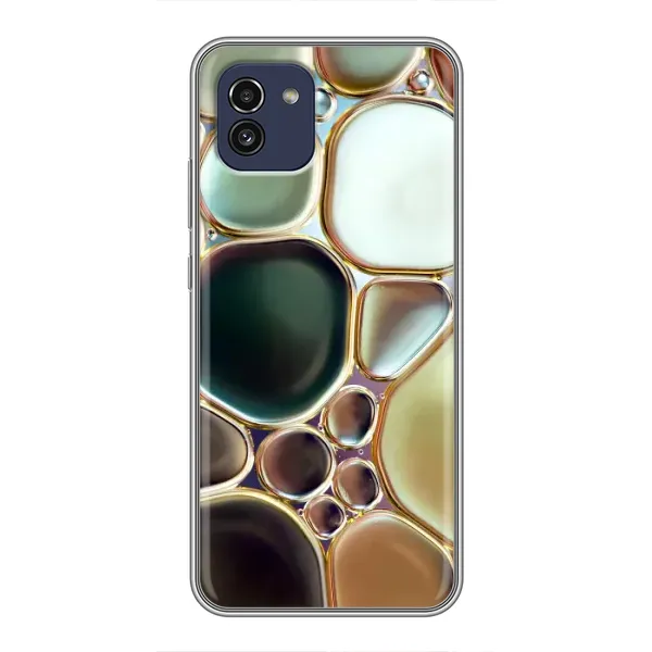 Чехол с принтом «Радужный Мрамор» для Samsung Galaxy A03 (A035) Чехол с принтом «Радужный Мрамор» для Samsung Galaxy A03 (A035)