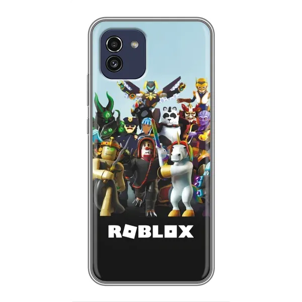 Чохол з принтом «ROBLEX» для Samsung Galaxy A03 (A035) Чохол з принтом «ROBLEX» для Samsung Galaxy A03 (A035)