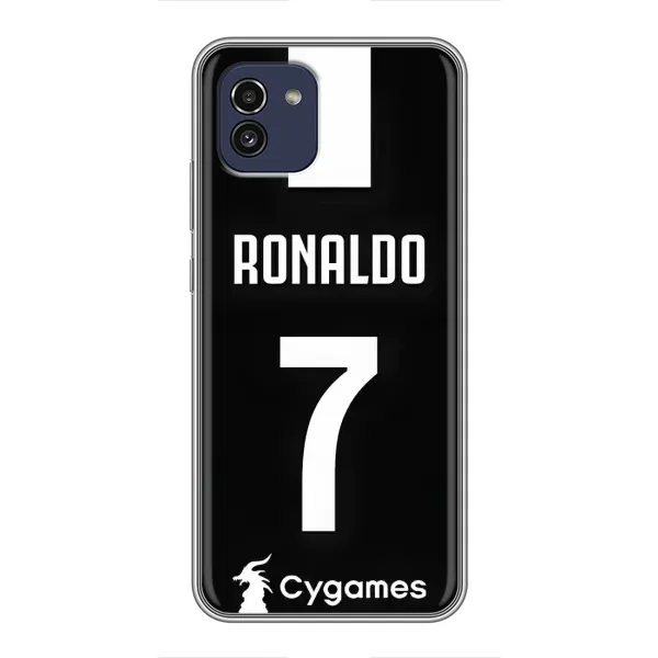 Чохол з принтом «RONALDO 7» для Samsung Galaxy A03 (A035)
