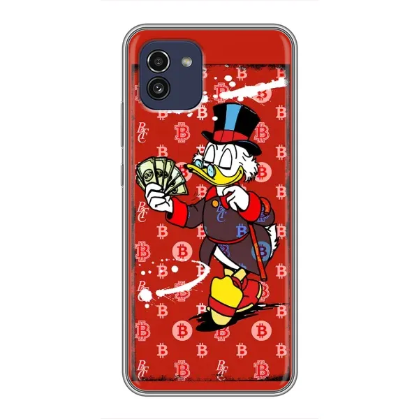Чохол з принтом «Scrooge MagDag» для Samsung Galaxy A03 (A035)