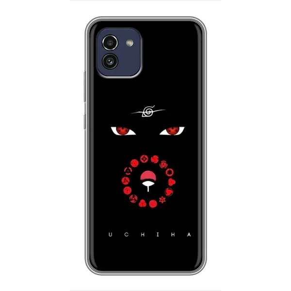 Чехол с принтом «глаза Итачи» для Samsung Galaxy A03 (A035)