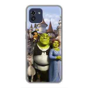 Чохол з мультфільмом Шрек на Samsung Galaxy A03 (A035) (Казкові герої Шрека)