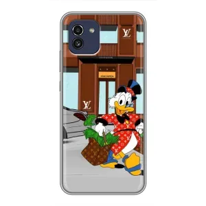 Чехлы для Samsung Galaxy A03 (A035) - Скрудж МакДак Louis Vuitton (PREMIUMPrint) (Скрудж ЛВ)