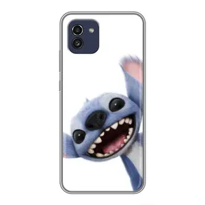 Чехол с принтом Стич на Samsung Galaxy A03 (A035) (Стич)